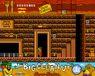 Illustration of Yogi's Big Clean Up