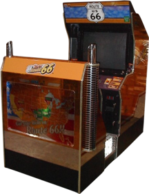 The King of Route 66 - Arcade - Cabinet (North America) - 448x582