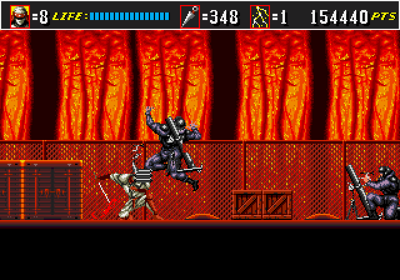 Shinobi III: Return of the Ninja Master - Screenshot - Gameplay (World) - 640x448