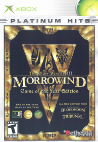 The Elder Scrolls III: Morrowind: Game of the Year Edition - Box - Front (North America) - 555x800