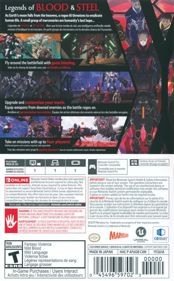 DAEMON X MACHINA - Box - Back (North America) - 496x800