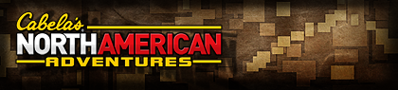 Cabela's North American Adventures - Banner (World) - 420x95