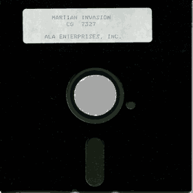 Martian Invasion (ALA Software) - Disc (North America) - 700x700