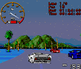 Jaguar XJ220 - Screenshot - Gameplay (World) - 480x410