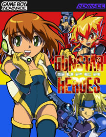 Gunstar Super Heroes - Fanart - Box - Front (North America) - 500x646