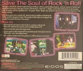 Johnny Bazookatone - Box - Back (North America) - 678x583