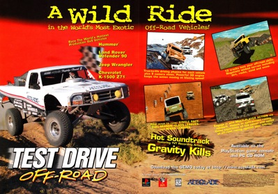 Test Drive: Off-Road - Advertisement Flyer - Front (North America) - 3168x2215