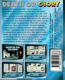 Death or Glory - Box - Back (Europe) - 953x1182