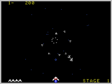 Gyruss - Screenshot - Gameplay (North America) - 256x192
