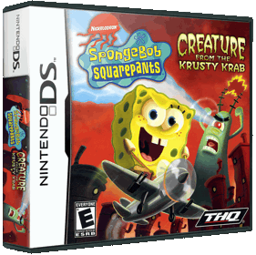 SpongeBob SquarePants: Creature from the Krusty Krab - Box - 3D (North America) - 878x876