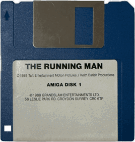 The Running Man - Disc (United Kingdom) - 823x862