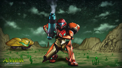 AM2R - Fanart - Background (World) - 1920x1080