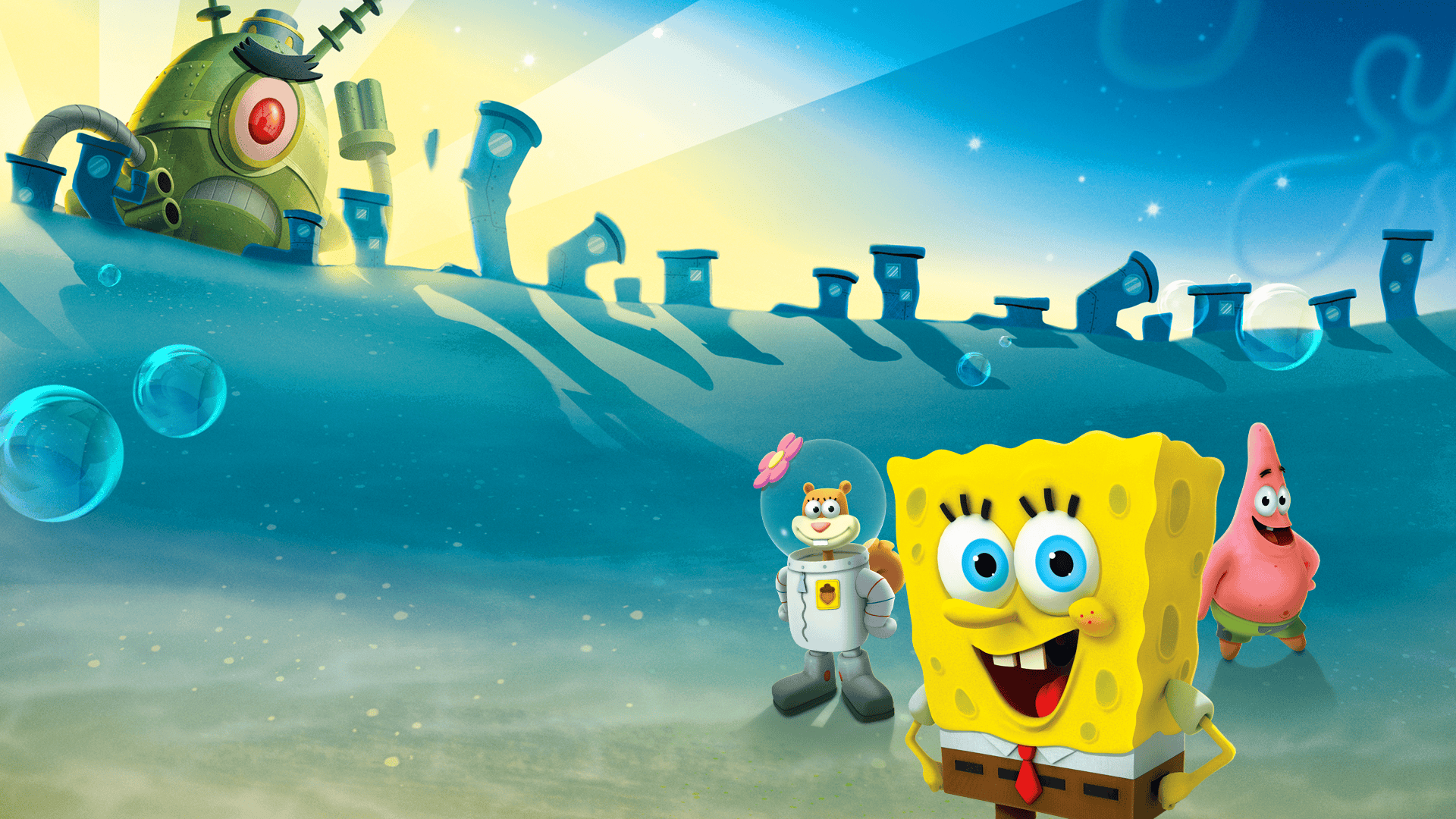 Illustration of SpongeBob SquarePants: Plankton's Robotic Revenge