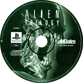 Alien Trilogy - Disc (Europe) - 700x700