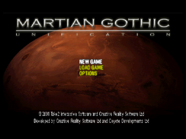 Martian Gothic: Unification - Screenshot - Game Title (World) - 640x480