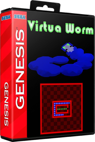Virtua Worm - Box - 3D (North America) - 666x993