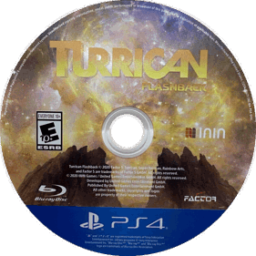 Turrican Flashback - Disc (North America) - 1272x1270