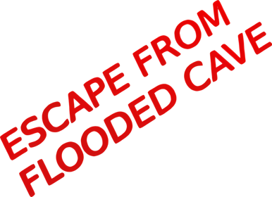 Escape from Flooded Cave - Clear Logo (World) - 826x600