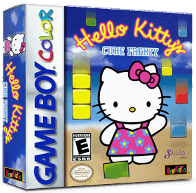Hello Kitty's Cube Frenzy - Box - 3D (North America) - 1016x998