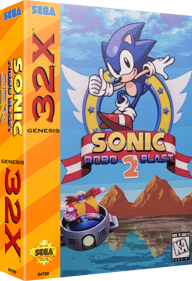 Sonic Robo Blast 32X - Box - 3D (North America) - 850x1244