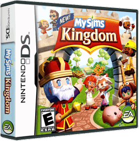 MySims Kingdom - Box - 3D (North America) - 866x877
