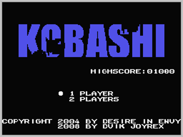 Kobashi - Screenshot - Game Select (World) - 256x192