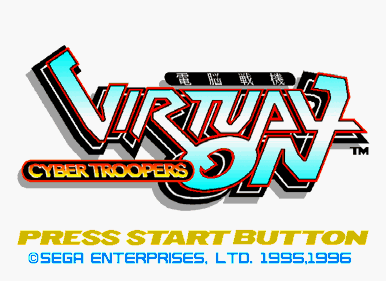 Virtual On: Cyber Troopers - Screenshot - Game Title (Europe) - 704x512