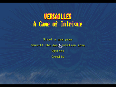 Versailles: A Game of Intrigue - Screenshot - Game Title (Europe) - 640x480