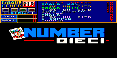 Number Dieci - Screenshot - Game Title (World) - 512x256