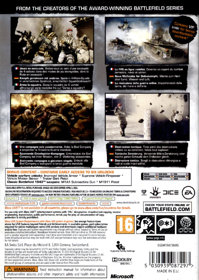 Battlefield: Bad Company 2 - Box - Back (Europe) - 600x844