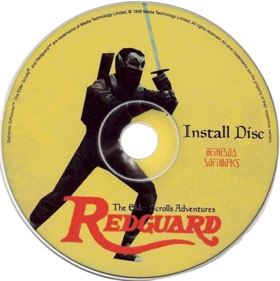 The Elder Scrolls Adventures: Redguard - Disc (World) - 499x500