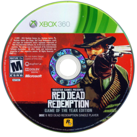 Red Dead Redemption: Game of the Year Edition - Disc (North America) - 800x797