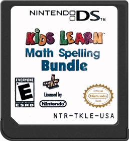 Kids Learn: Math & Spelling and Grammar Bundle - Cart - Front (North America) - 517x564
