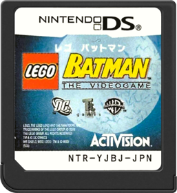 LEGO Batman: The Videogame - Cart - Front (Japan) - 517x564