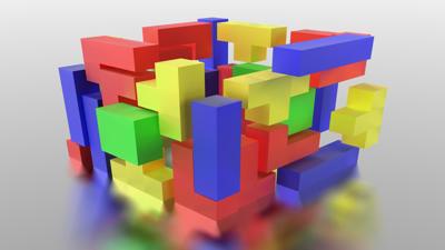 3D Tetris - Fanart - Background (North America) - 1920x1080