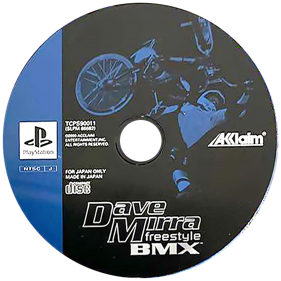 Dave Mirra Freestyle BMX - Disc (Japan) - 600x600