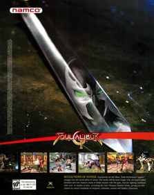 SoulCalibur II - Advertisement Flyer - Front (United States) - 1748x2200
