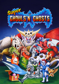 Super Ghouls 'n Ghosts - Fanart - Box - Front (World) - 1800x2550