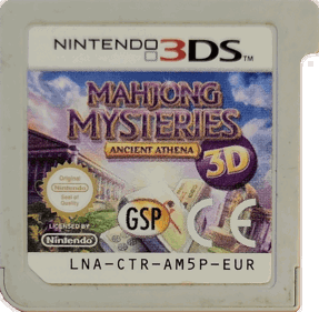Mahjong Mysteries: Ancient Athena 3D - Cart - Front (Europe) - 1329x1301