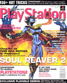 Official U.S. PlayStation Magazine Demo Disc 36 - Advertisement Flyer - Front (North America) - 1896x2352