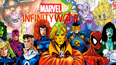 Marvel Infinity War - Banner (World) - 1600x900