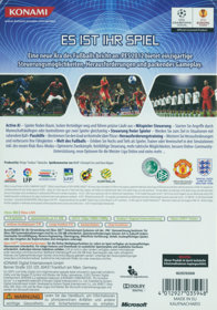 PES 2012: Pro Evolution Soccer - Box - Back (Germany) - 995x1423