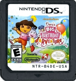 Dora the Explorer: Dora's Big Birthday Adventure - Cart - Front (North America) - 860x916