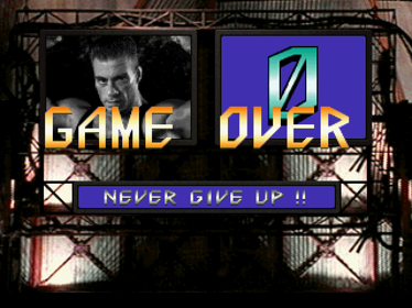 Street Fighter: The Movie - Screenshot - Game Over (World) - 640x480