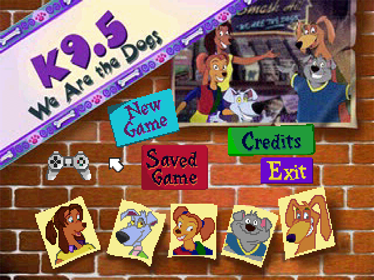 K9.5 2: We Are the Dogs - Screenshot - Game Select (North America) - 640x480