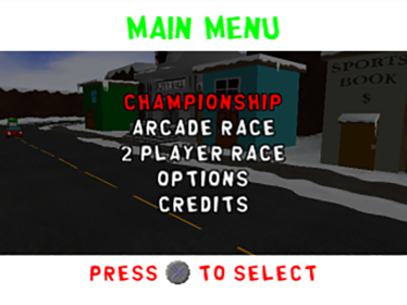 South Park Rally - Screenshot - Game Select (World) - 640x480