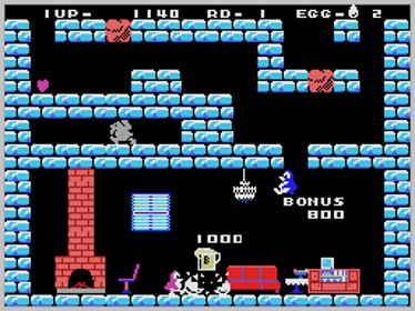 Penguin Land - Screenshot - Gameplay (World) - 256x192