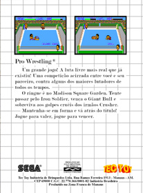 Pro Wrestling - Box - Back - Reconstructed (Brazil) - 444x600