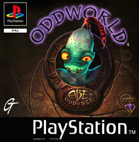Oddworld: Abe's Oddysee - Box - Front - Reconstructed (Europe) - 3000x3060