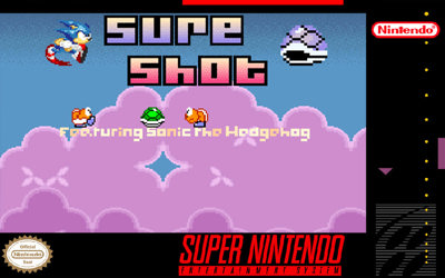 Sure Shot Featuring Sonic The Hedgehog - Fanart - Box - Front (World) - 999x625
